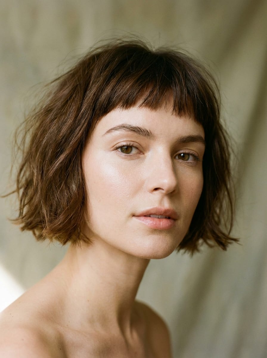 Bob mit Micro Bangs - Bob mit Pony